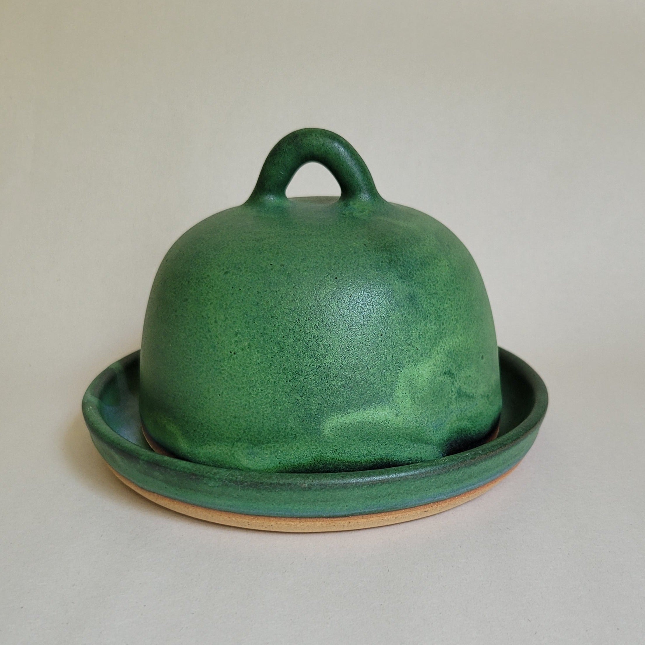 Green Butter Dish