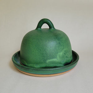 Green Butter Dish