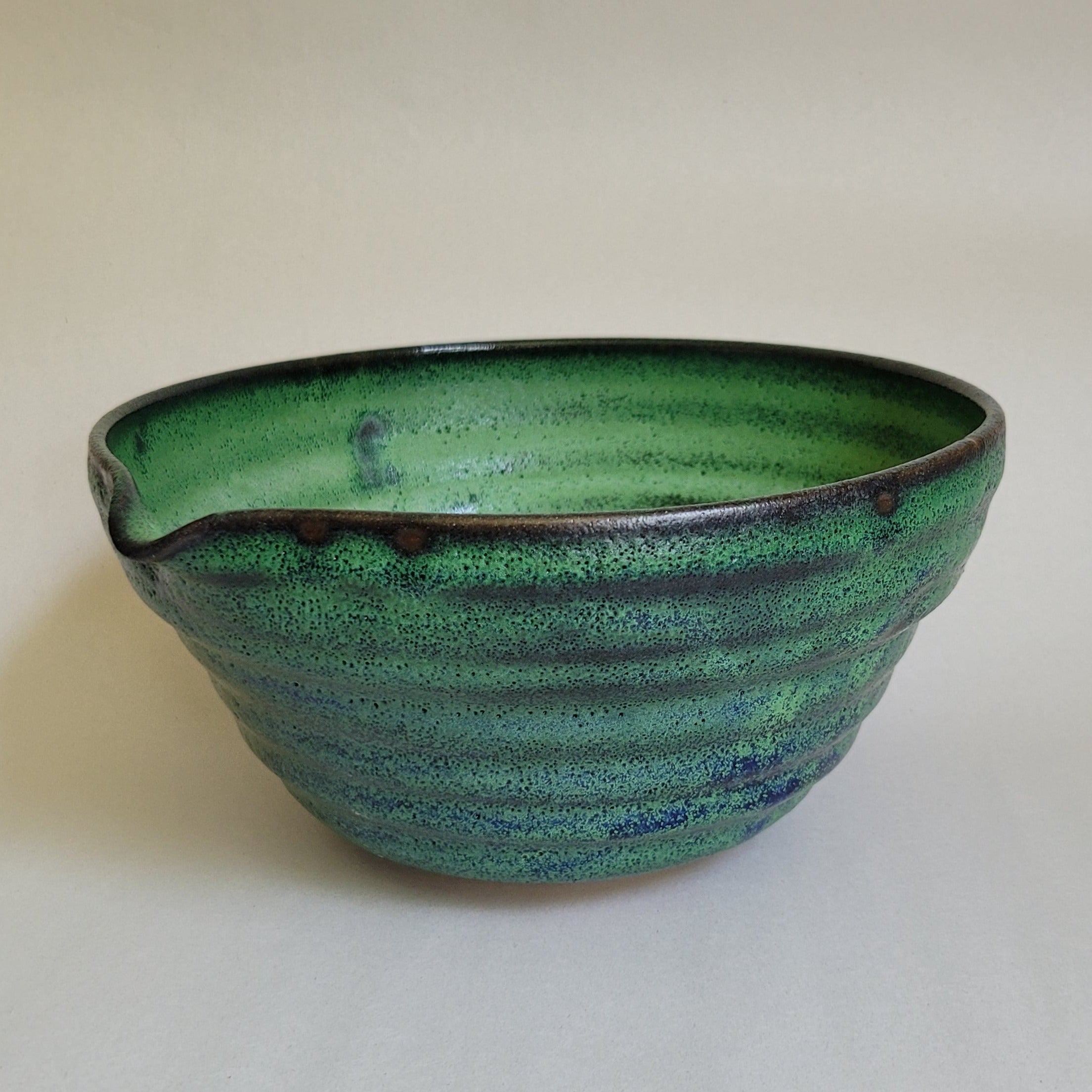 Large Green Mixing Bowl