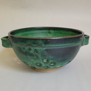 Green Colander with Handles