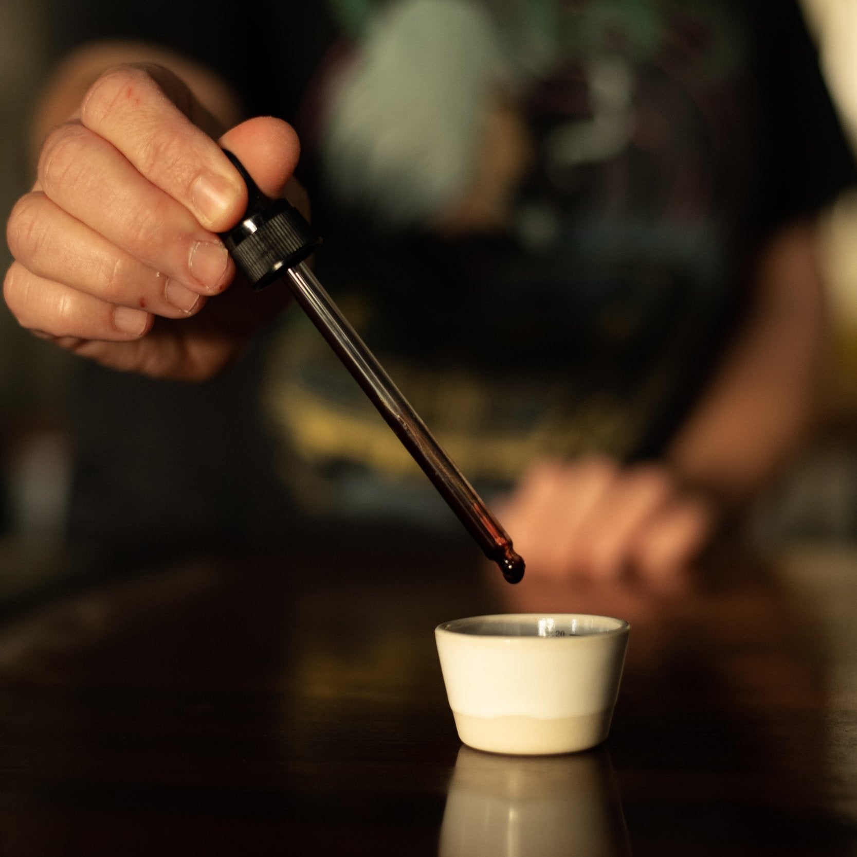 Stoneware Measuring Cup: Oatmeal