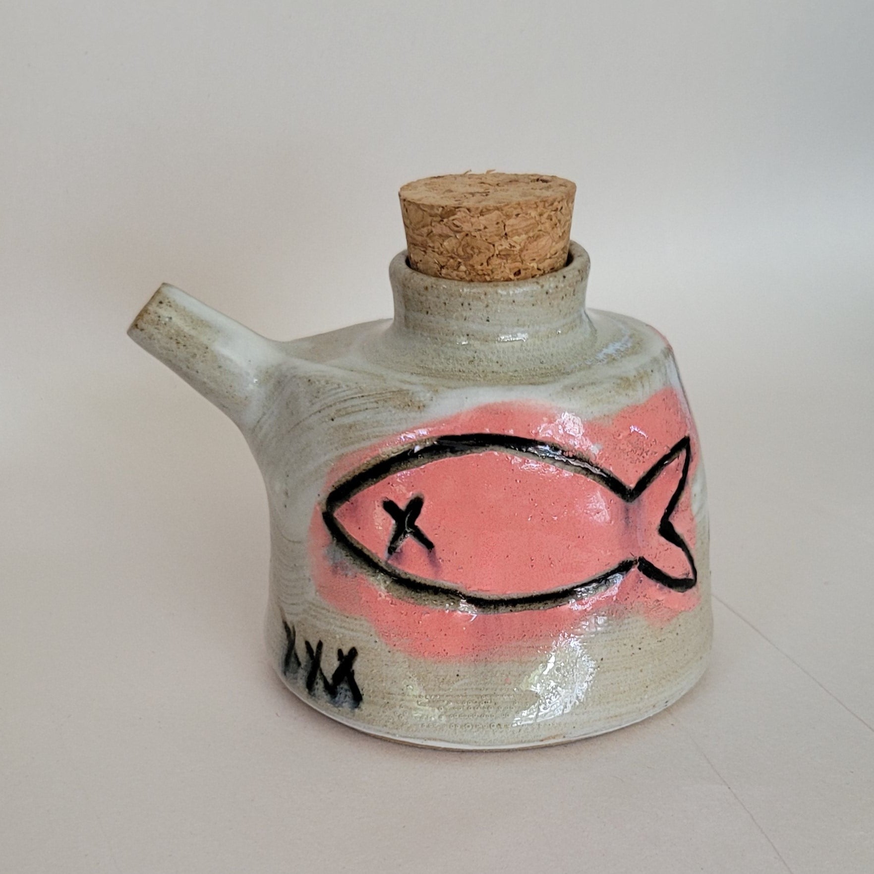 Pink Fish Oil Bottle (small)
