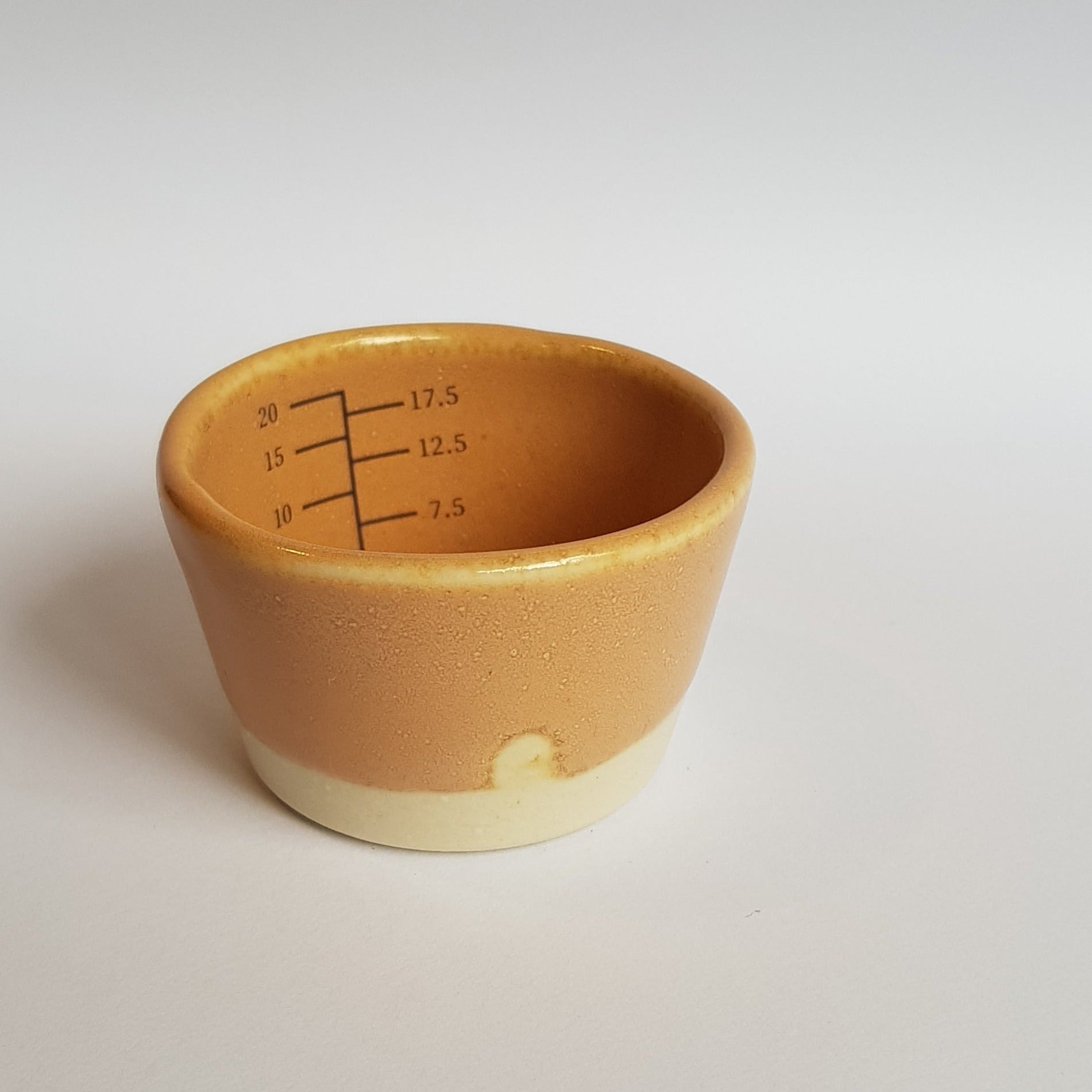 Stoneware Measuring Cup: Latte